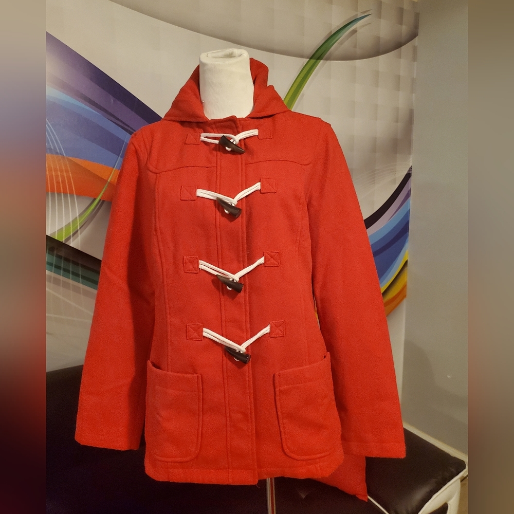 So Coat In Red